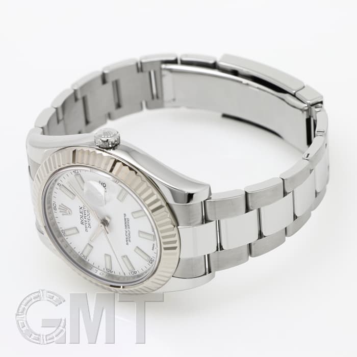 中古)ROLEX ロレックス デイトジャスト II 116334 ホワイト（商品ID