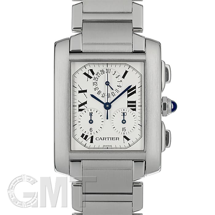中古)CARTIER カルティエ タンク フランセーズ クロノリフレックス