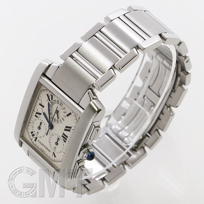 中古)CARTIER カルティエ タンク フランセーズ クロノリフレックス