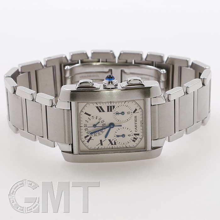 中古)CARTIER カルティエ タンク フランセーズ クロノリフレックス