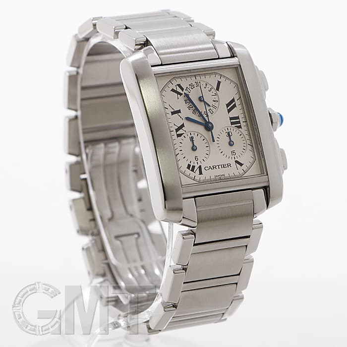 カルティエ カルティエ タンクフランセーズ MM 2301 W51003Q3 SS QZ 文字盤
