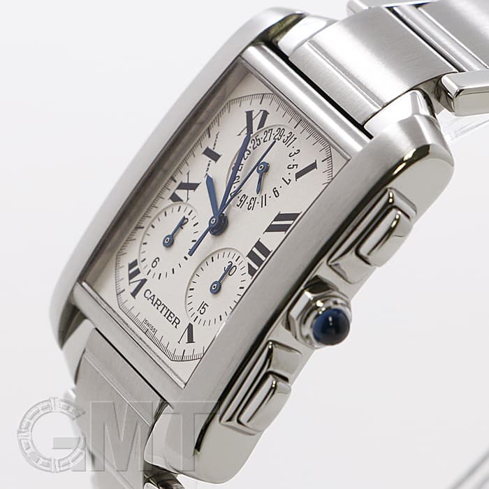 中古)CARTIER カルティエ タンク フランセーズ クロノリフレックス