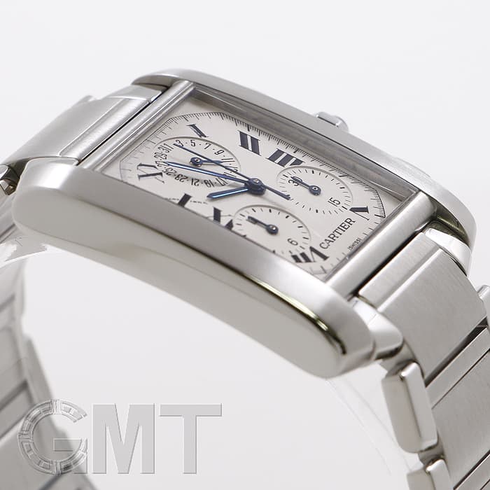 中古)CARTIER カルティエ タンク フランセーズ クロノリフレックス