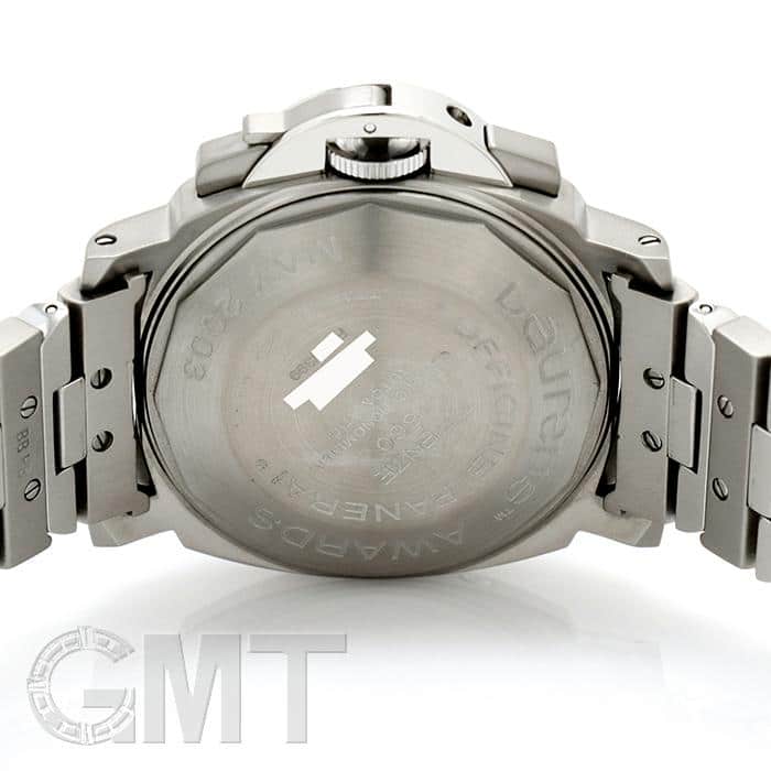 美品、準未使用級、鑑定品、ひかるハガネネ−ル旧裏面、ARS.PSA. 3セット! 中古)OFFICINE PANERAI オフィチーネ パネライ ルミノール クロノ