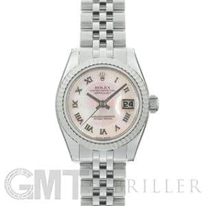 ROLEX ロレックス デイトジャスト 179174NRD ピンクシェル ローマ デコレーション メイン
