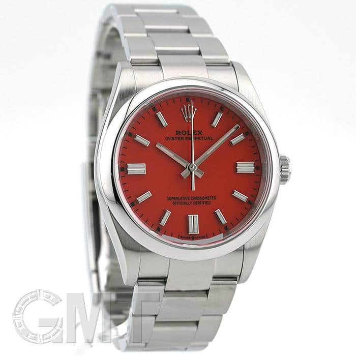 中古)ROLEX ロレックス オイスターパーペチュアル 36 126000 コーラル