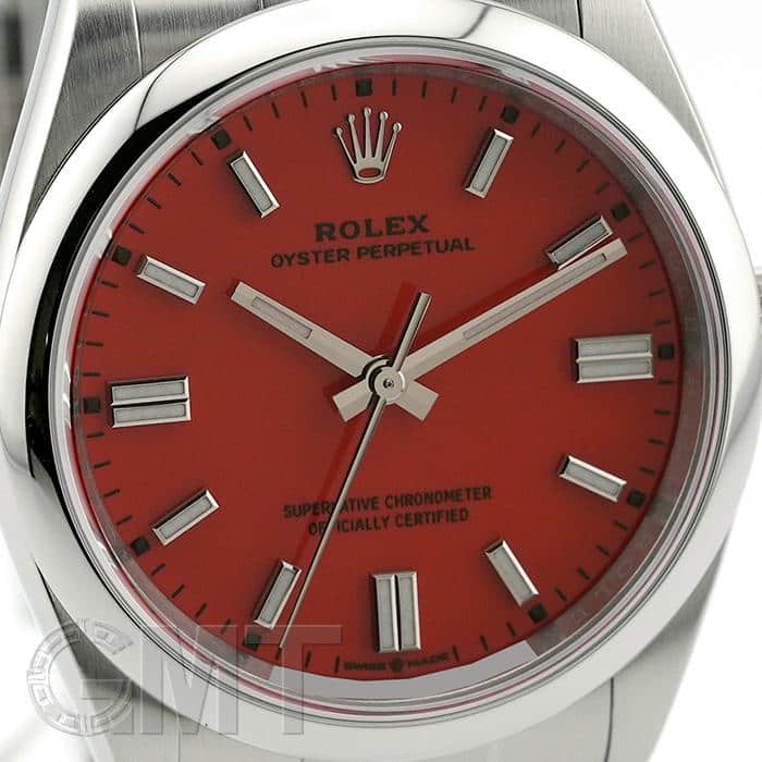 中古)ROLEX ロレックス オイスターパーペチュアル 36 126000 コーラル