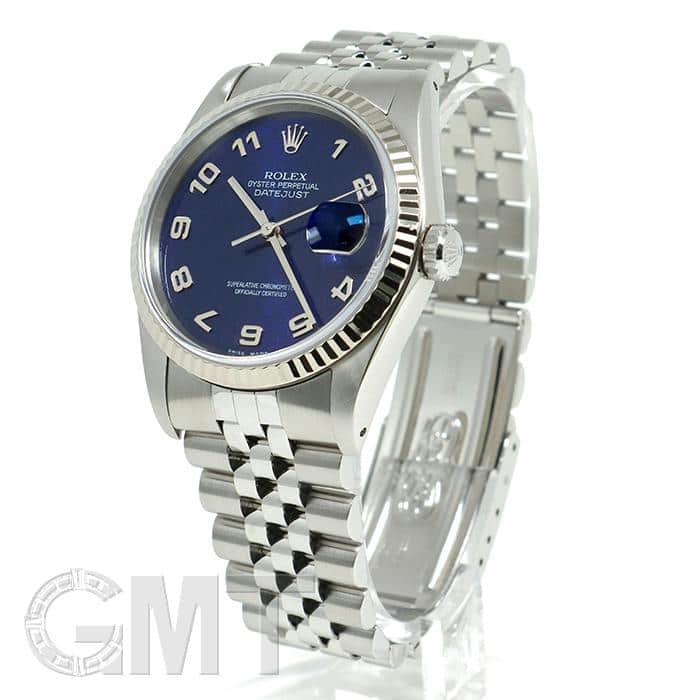 中古)ROLEX ロレックス デイトジャスト 16234 ブルーコンピューター