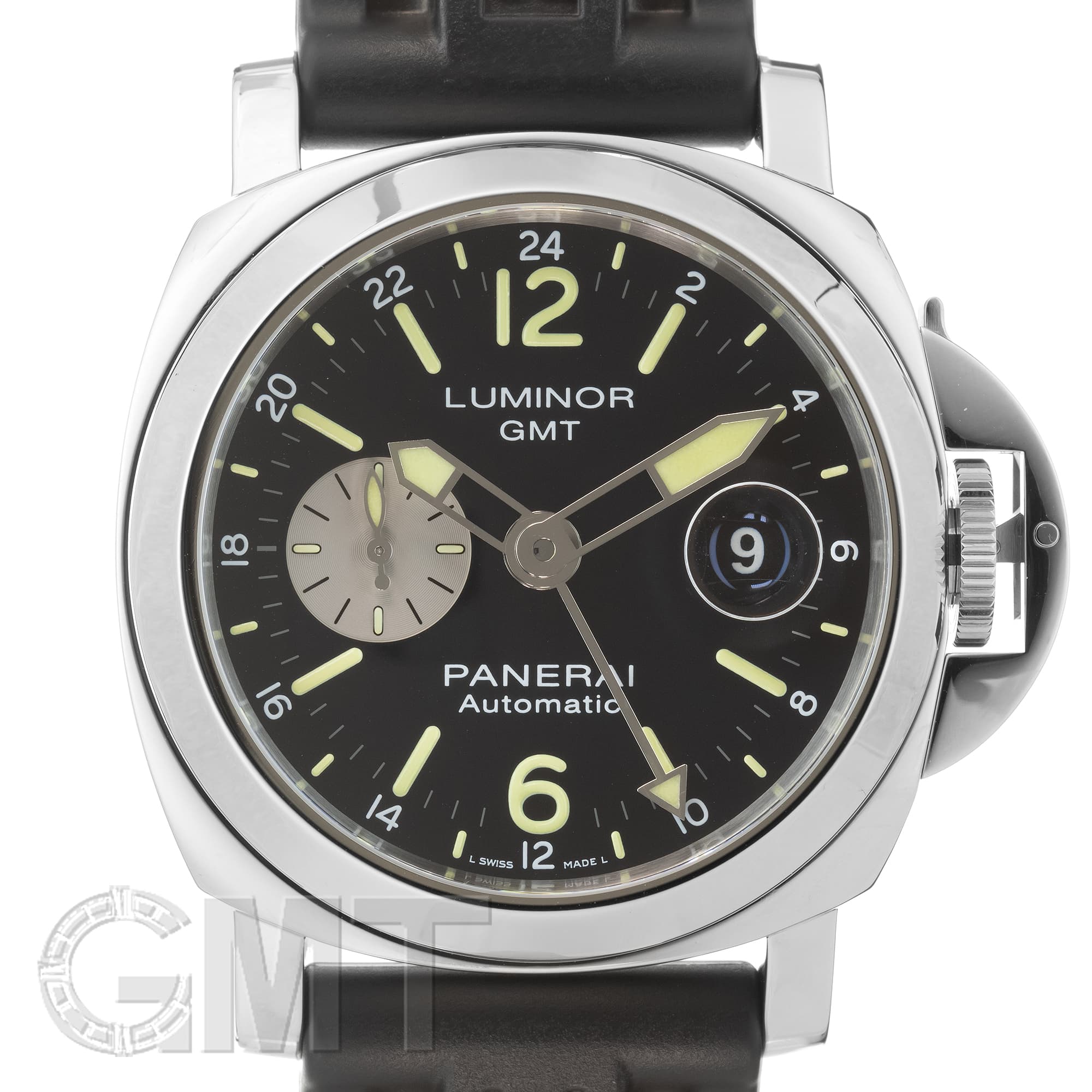 中古)OFFICINE PANERAI オフィチーネ パネライ ルミノール GMT 