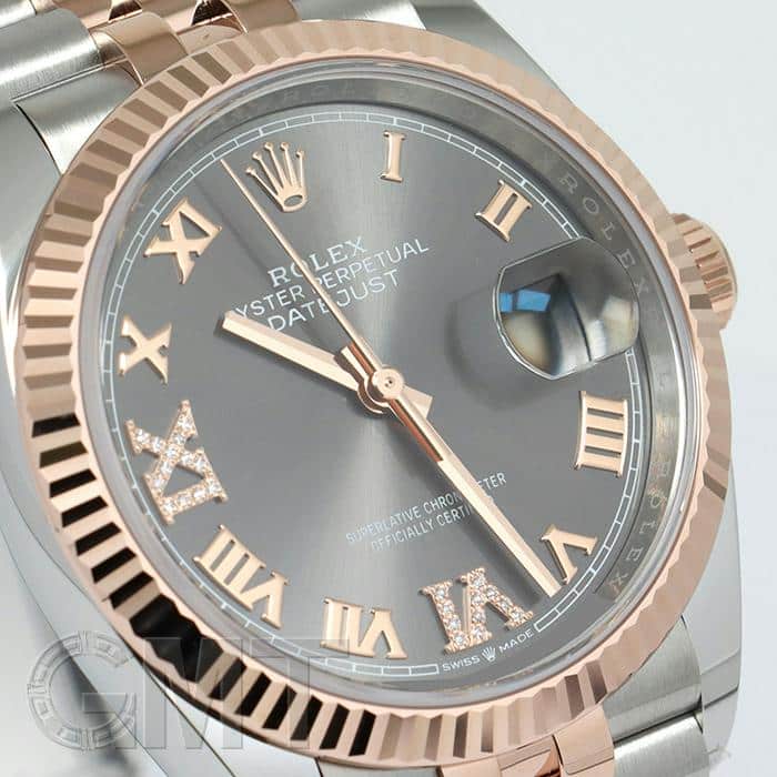 中古)ROLEX ロレックス デイトジャスト 36 126231 スレートローマ 69