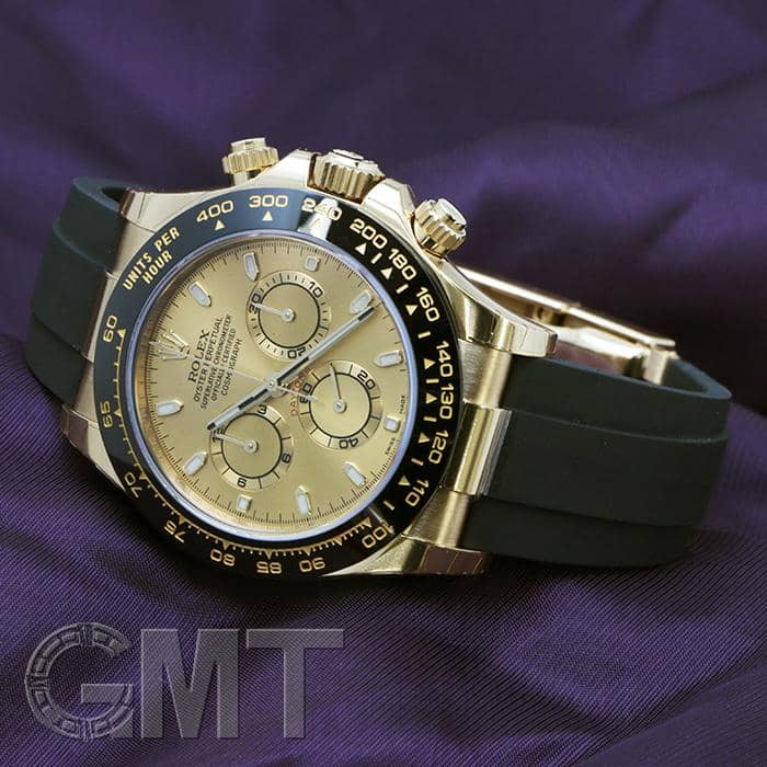 ロレックスデイトナオイスターフレックスベルト純正新品未使用Dサイズ ロレックス純正 デイトナ オイスターフレックスラバーベルト Dタイプ