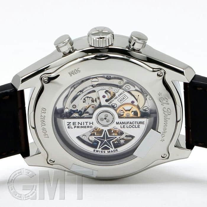 中古)ZENITH ゼニス エル・プリメロ クロノマスター オープン ムーン