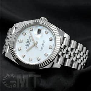 新品)ROLEX ロレックス デイトジャスト 41 126334NG ホワイトシェル
