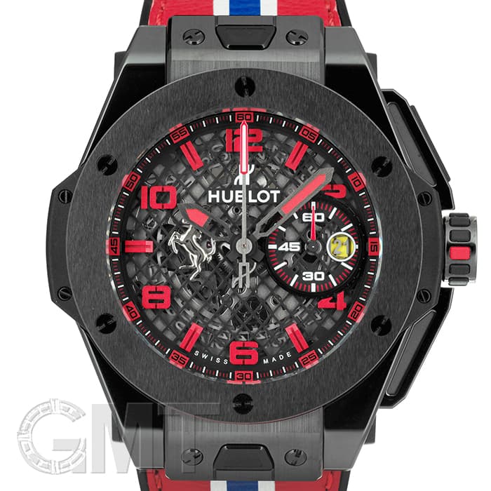 中古)HUBLOT ウブロ ビッグバン ウニコ フェラーリ 401.CX.1123.VR