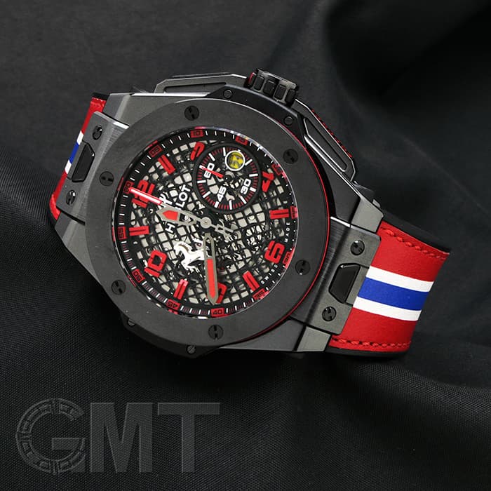 中古)HUBLOT ウブロ ビッグバン ウニコ フェラーリ 401.CX.1123.VR