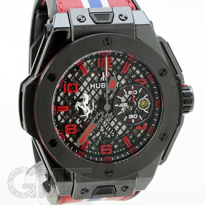 中古)HUBLOT ウブロ ビッグバン ウニコ フェラーリ 401.CX.1123.VR