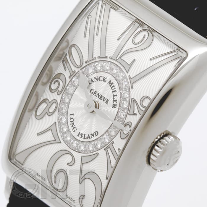 フランクミュラー ロングアイランド クロコバンド 未使用 純正 白レディース フランクミュラー ロングアイランド クロコバンド 未使用 純正 白