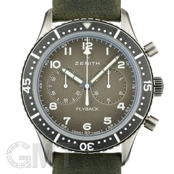 新品)ZENITH ゼニス パイロット クロノメトロ TIPO CP-2 フライバック