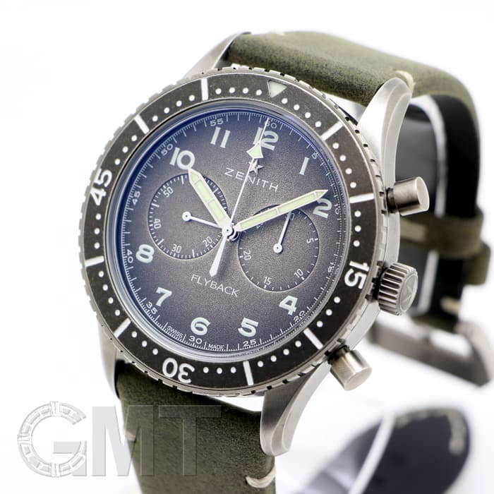 新品)ZENITH ゼニス パイロット クロノメトロ TIPO CP-2 フライバック