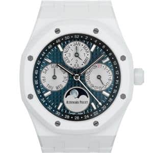 AUDEMARS PIGUET オーデマ・ピゲ ロイヤルオーク パーペチュアルカレンダー 26579CB.OO.1225CB.01 ホワイトセラミック 【ブティック限定モデル】 メイン