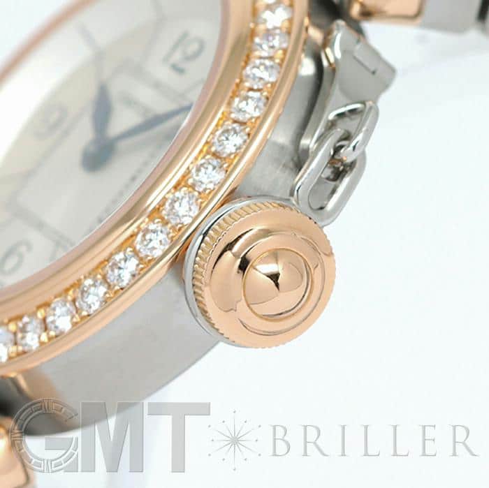 中古)CARTIER カルティエ ミスパシャ WJ124021 ベゼルダイヤ（商品ID