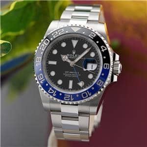 中古)ROLEX ロレックス GMTマスター II 126710BLNR オイスター