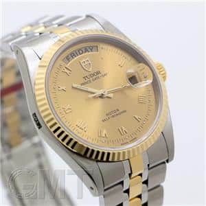 TUDOR チューダー プリンス デイトデイ シャンパン ローマ M76213 メイン