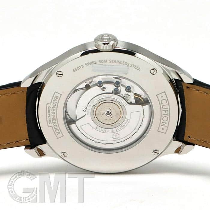 中古)BAUME & MERCIER ボーム&メルシエ クリフトン GMT パワーリザーブ
