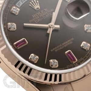 ROLEX ロレックス デイデイト 118235FA 2Bルビー 8Pダイヤ メイン