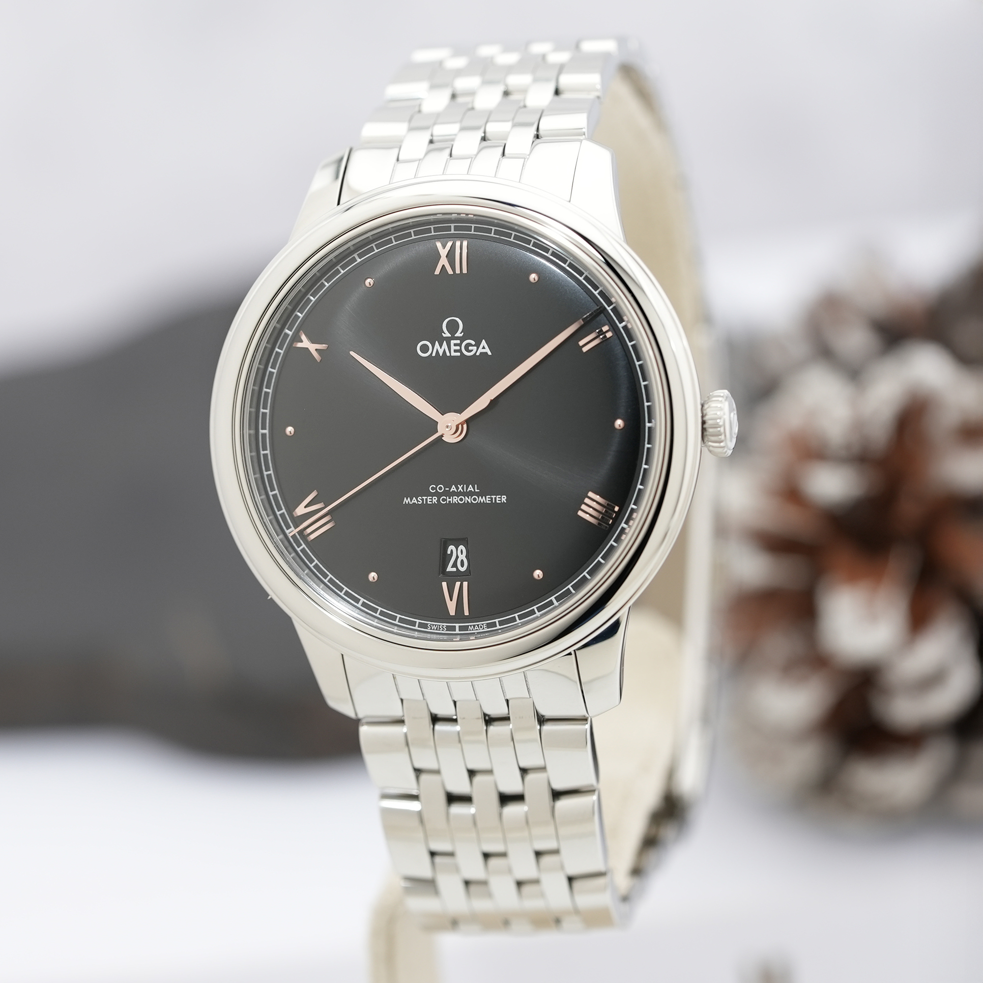新品)OMEGA オメガ デ・ヴィル プレステージ 434.10.40.20.01.001