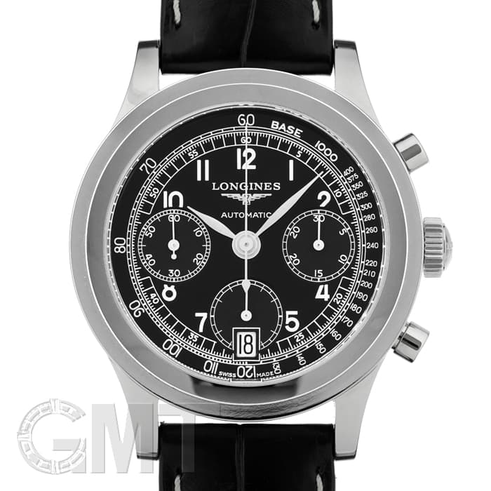 中古)LONGINES ロンジン ヘリテージ 1942 クロノグラフ L2.768.4.53.2 
