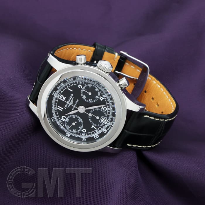 中古)LONGINES ロンジン ヘリテージ 1942 クロノグラフ L2.768.4.53.2 