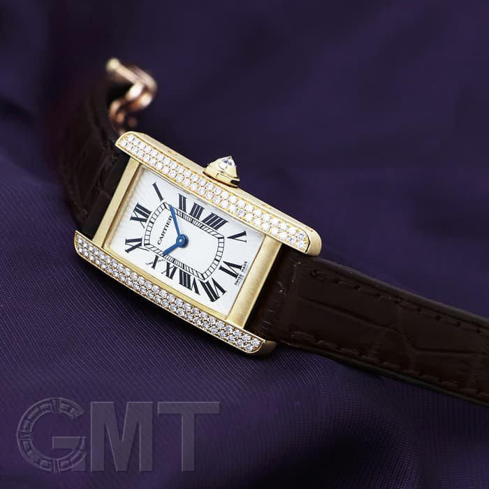 中古)CARTIER カルティエ タンク アメリカン SM イエローゴールド