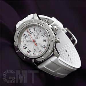 【HERMES】✨美品✨ クリッパー クロノグラフ レディース 腕時計 ホワイト 中古)HERMES エルメス クリッパー ダイバークロノグラフ CP2.430（商品