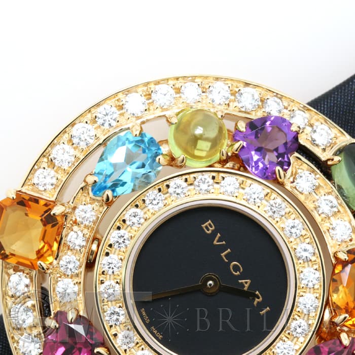 BVLGARI ブルガリ アストラーレ チェルキ AE36G ベゼルダイヤモンド【中古】 BVLGARI（ブルガリ） 時計 レディース アストラーレ チェルキ 電池式