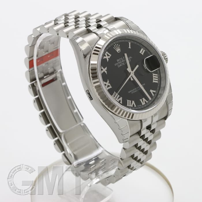 新品)ROLEX ロレックス デイトジャスト 116234 ブラック ローマ（商品