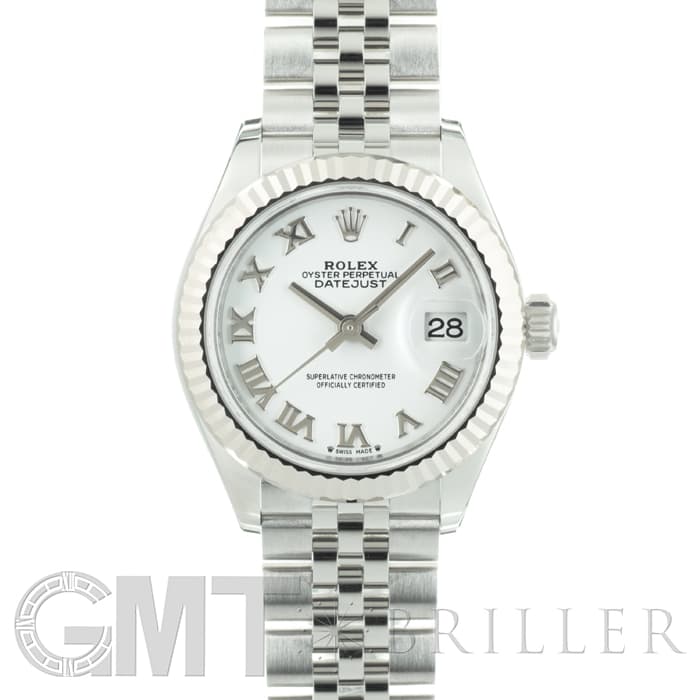 新品)ROLEX ロレックス デイトジャスト 28 279174 ホワイトローマ