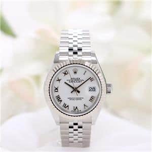 新品)ROLEX ロレックス デイトジャスト 28 279174 ホワイトローマ