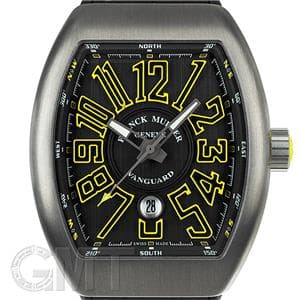 FRANCK MULLER フランク・ミュラー ヴァンガード ブラック イエロー V45SCDT TITANIUM メイン