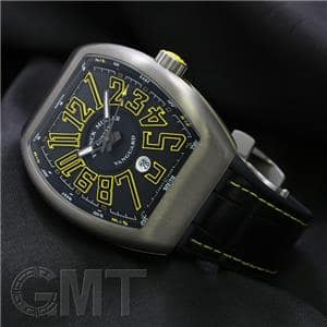 FRANCK MULLER フランク・ミュラー ヴァンガード ブラック イエロー V45SCDT TITANIUM メイン