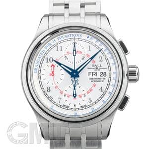 BALL WATCH ボールウォッチ トレインマスター パルスメーター クロノグラフ CM1010D-SCJ-WH メイン