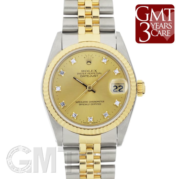 中古)ROLEX ロレックス デイトジャスト 68273G シャンパン（商品ID
