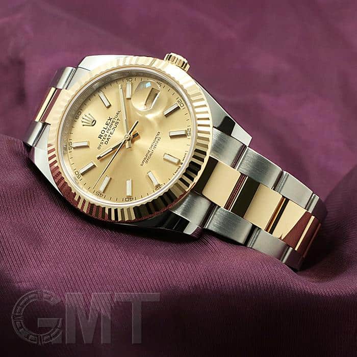 新品)ROLEX ロレックス デイトジャスト 41 126333 シャンパン