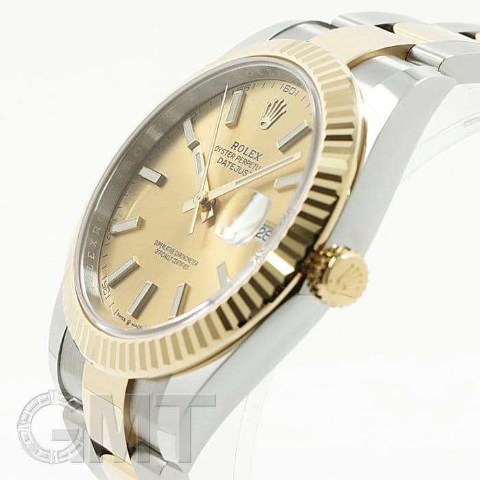 新品)ROLEX ロレックス デイトジャスト 41 126333 シャンパン