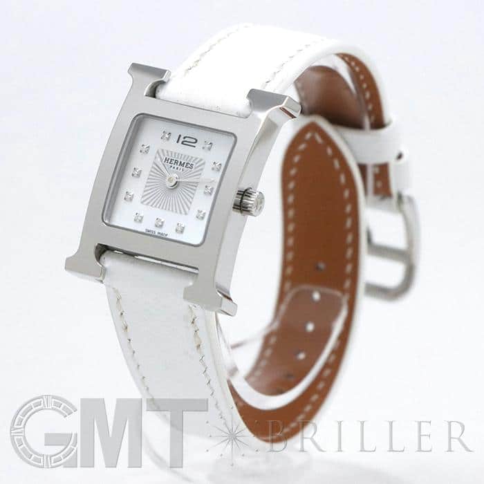 新品)HERMES エルメス Hウォッチ HH1.210.290/UBC 036744WW00 ホワイト