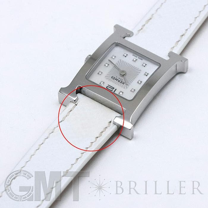 新品)HERMES エルメス Hウォッチ HH1.210.290/UBC 036744WW00 ホワイト