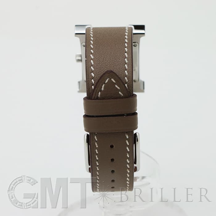 エルメス　Hウォッチ　ベルト　エトゥープ ストラップ 《Hウォッチ》 PM 25 mm シンプルトゥール | Hermès
