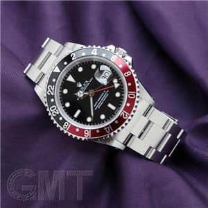 ROLEX ロレックス GMTマスター II 16710 ブラック/レッド A番 メイン
