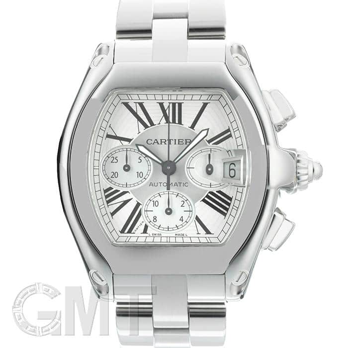 中古)CARTIER カルティエ ロードスター クロノグラフ W62019X6（商品ID
