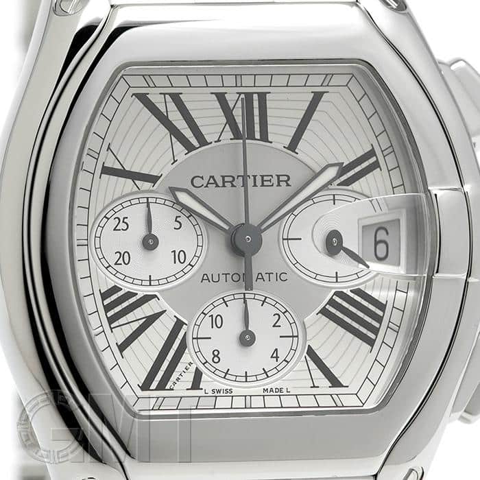 中古)CARTIER カルティエ ロードスター クロノグラフ W62019X6（商品ID